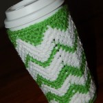 Free Crochet Pattern - Chasing Chevrons Venti Cozy by A Crocheted Simplicity