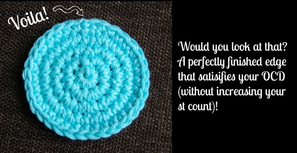 How to complete crochet rounds with an invisible join.