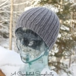 Men's Reversible Knit-Look Beanie