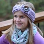 Free Crochet Pattern - Knit-Look Chunky Headwarmer (Child Sizes) by A Crocheted Simplicity