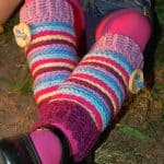 Crochet Pattern - Candy Stripe Legwarmers by A Crocheted Simplicity