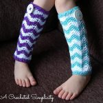 Crochet Pattern - "Chasing Chevrons" Legwarmers by A Crocheted Simplicity