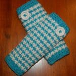 Crochet Pattern - Girls' Houndstooth Legwarmers by A Crocheted Simplicity