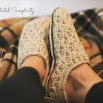 Crochet Pattern - Winter Waves Slippers by A Crocheted Simplicity