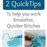 2 Quick Tips to working Frustration Free Herringbone Stitches! A quick crochet video tutorial by A Crocheted Simplicity #crochettutorial #crochet #herringbonecrochetstitch #crochetherringbonestitch #crochetvideotutorial