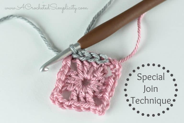 Crochet Tutorial – Special Join Technique for Slip Stitch Rounds
