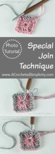 Learn how to use this special join technique for joining rounds of slip stitch crochet. This special join technique produces a nice, smooth join.  #slipstitchcrochet #slipstitchtutorial #crochettutorial #specialjointechnique #freecrochettutorial 