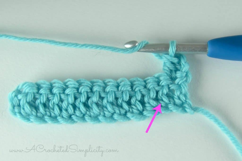 front post double crochet stitch (fpdc)