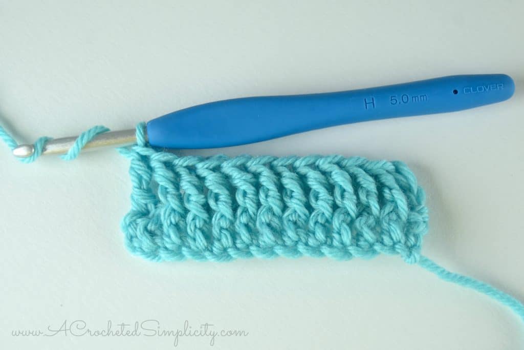 How to Crochet - Front Post Treble Crochet (fptr) (photo & video tutorial) by A Crocheted Simplicity