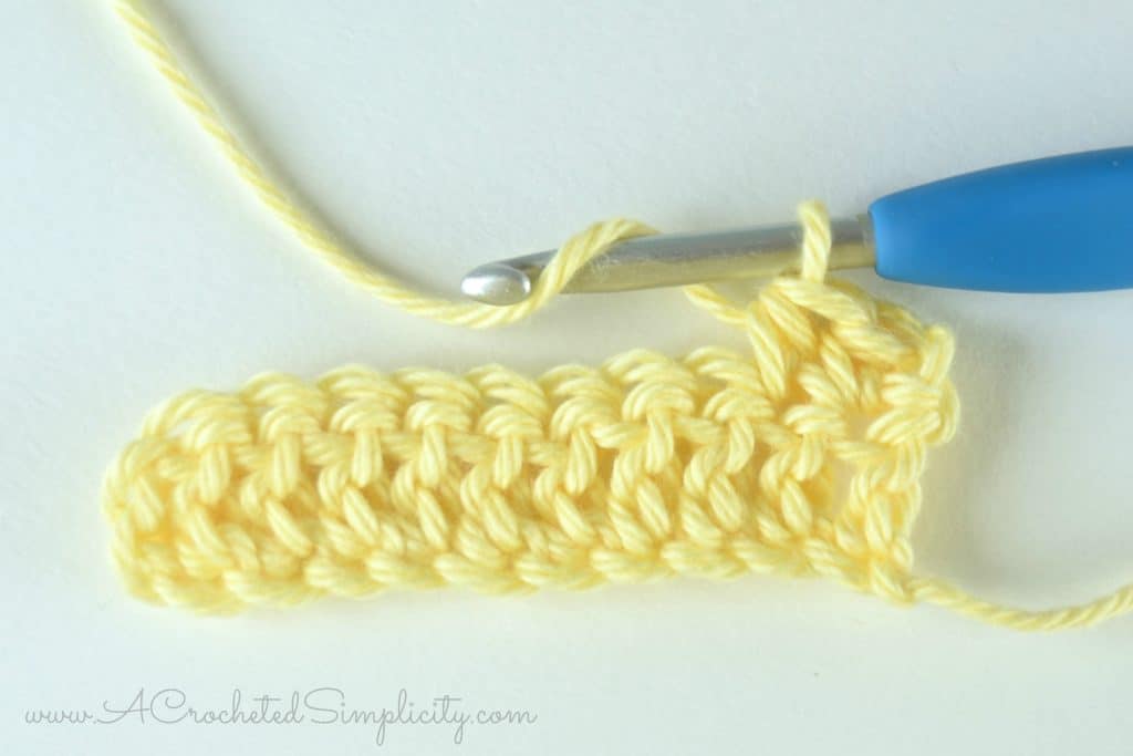 How to Crochet - 2 Strand Forward Crochet Cable (photo & video tutorial) by A Crocheted Simplicity