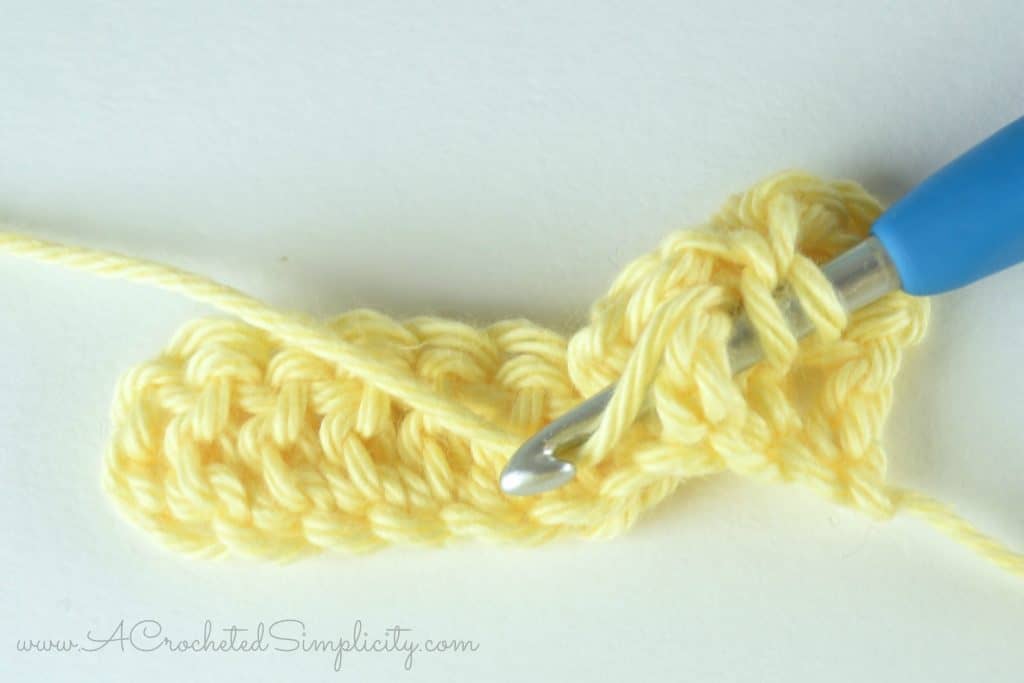 How to Crochet - 2 Strand Forward Crochet Cable (photo & video tutorial) by A Crocheted Simplicity