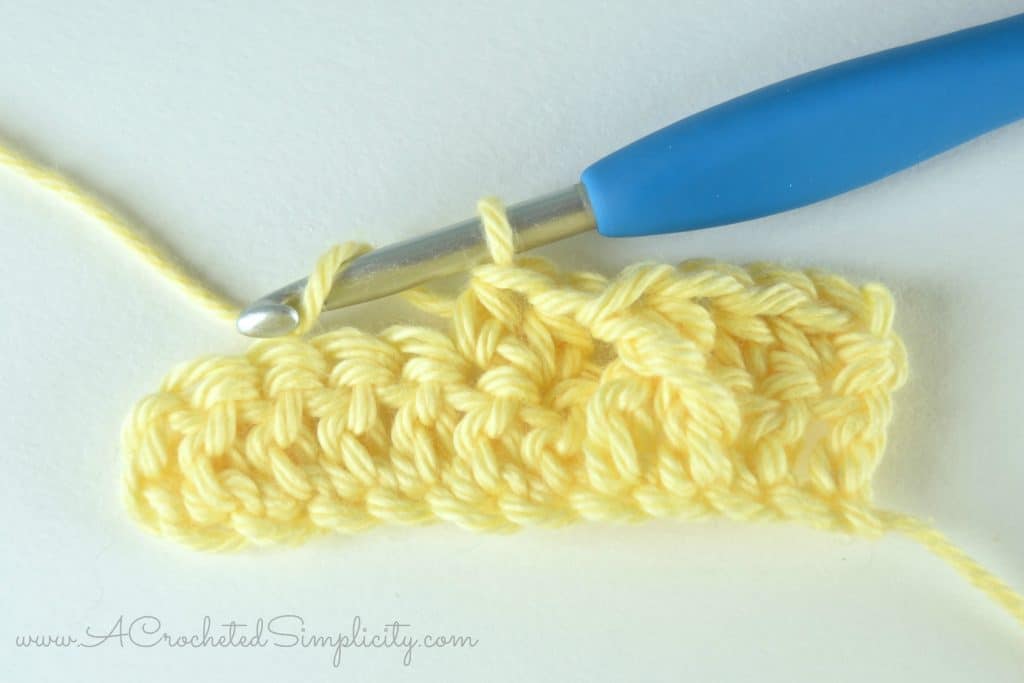 How to Crochet - 2 Strand Forward Crochet Cable (photo & video tutorial) by A Crocheted Simplicity