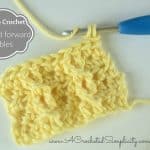 How to Crochet - 2 Strand Forward Crochet Cable (photo & video tutorial) by A Crocheted Simplicity