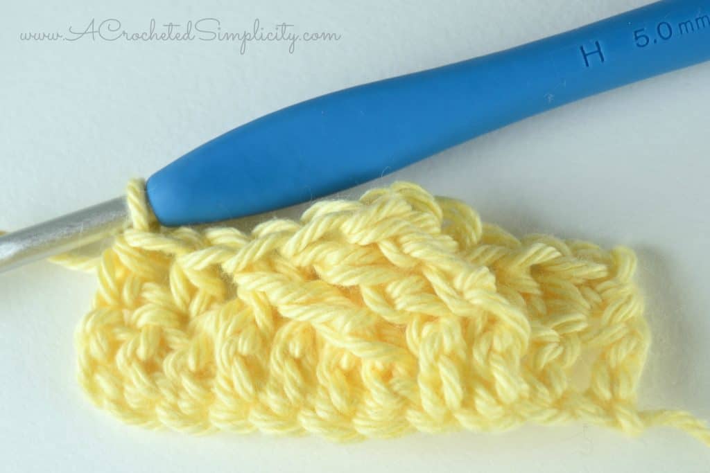 How to Crochet - 6 Strand Forward Cable (photo & video tutorial) by A Crocheted Simplicity