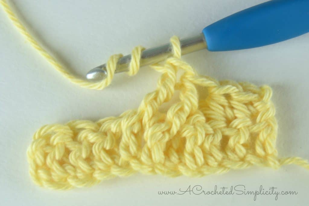 How to Crochet - 6 Strand Forward Cable (photo & video tutorial) by A Crocheted Simplicity