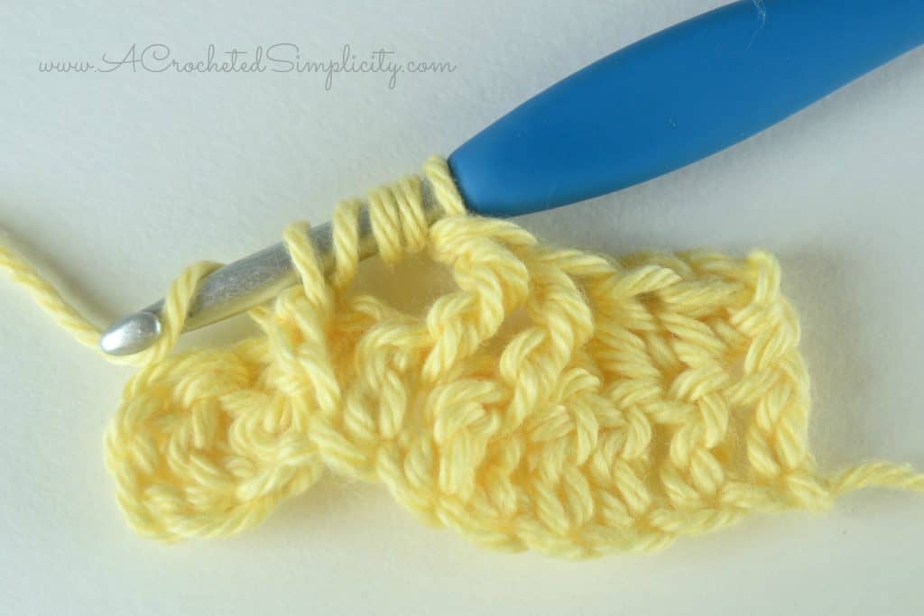 How to Crochet - 6 Strand Forward Cable (photo & video tutorial) by A Crocheted Simplicity