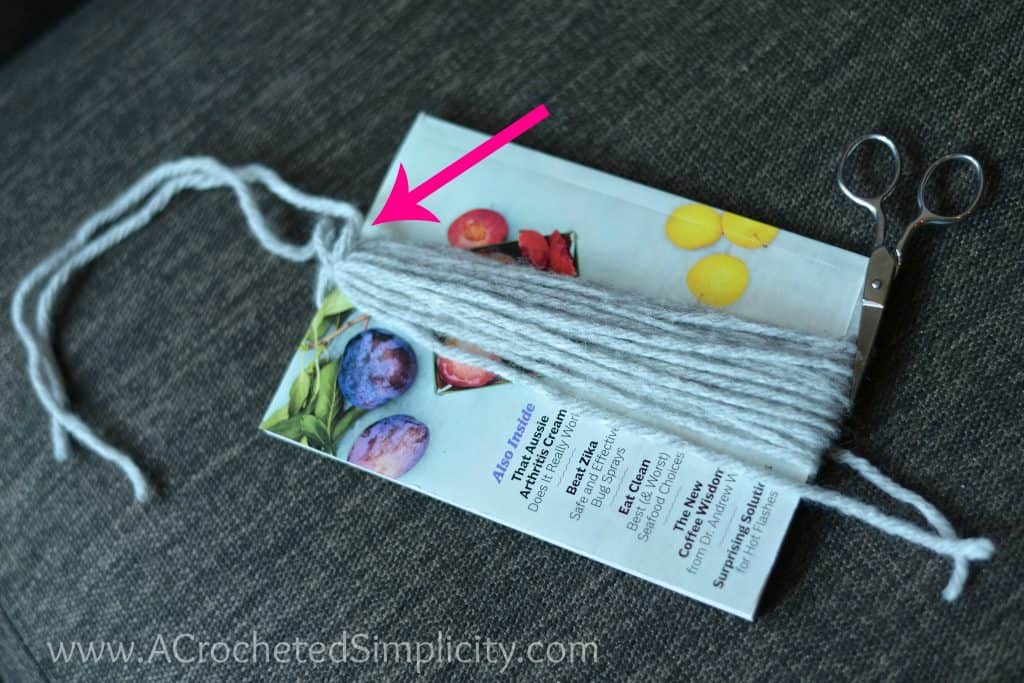 Do It Yourself - Yarn Tassels (any yarn, any size) by A Crocheted Simplicity
