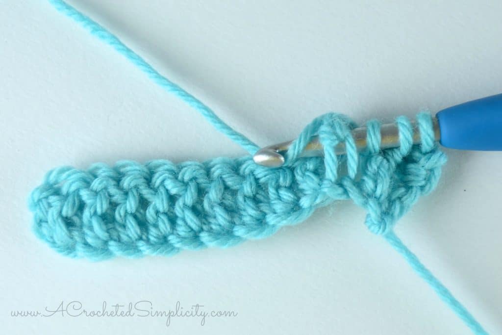 How to Crochet - Front Post Double Crochet Decrease (fpdc2tog) photo & video tutorial by A Crocheted Simplicity