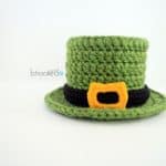 Free Crochet Pattern - Lucky Crochet Top Hat by BHooked