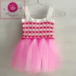 Free Crochet Pattern - Candy Baby Tutu Dress by Be A Crafter