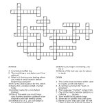 Crochet Crossword Puzzle by A Crocheted Simplicity