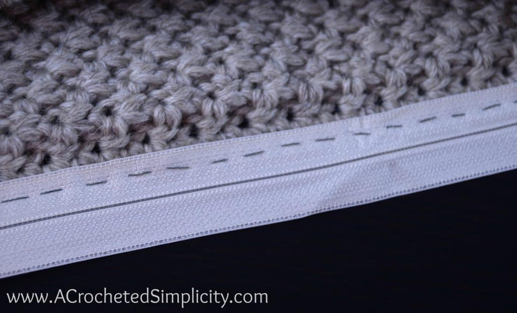 Super Easy Way to Add a Zipper to Your Crochet Projects! - a tutorial by A Crocheted Simplicity