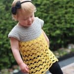 Crochet Pattern - Baby Chevron Lace Tunic by Em's Corner