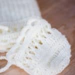 Crochet Pattern - Mohair Bonnet and Photography Wrap by Em's Corner