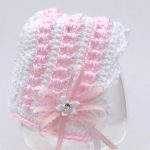 Crochet Pattern - Pearls & Lace Bonnet by Pattern Paradise