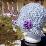 Free Crochet Pattern - Summer Couture Sun Hat by MNE Crafts