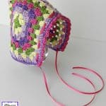 Free Crochet Pattern - Vintage Granny Bonnet by Fiber Flux