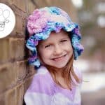 Crochet Pattern - Bubblegum Blast Beanie by Crystalized Designs