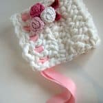 Free Crochet Pattern - Toot Sweet Newborn Bonnet by Moogly