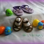 Crochet Pattern - Bonny Baby Sandals by Trifles & Treasures