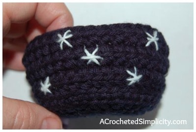 Free Crochet Pattern - "Celebrate" Cozy & Coffee Sleeve by A Crocheted Simplicity Patriotic Crochet Project