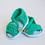 Crochet Pattern - Chevron Sandals by Mon Petite Violon