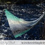 Free Crochet Pattern - Water's Edge Shawl by A Crocheted Simplicity