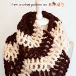 Free Crochet Pattern - big-bold-chevron-cowl by Moogly