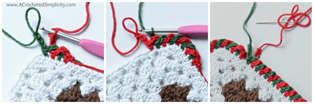 How to Crochet - Criss-Cross Edging a Photo Tutorial by A Crocheted Simplicity