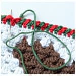 How to Crochet - Criss-Cross Edging a Photo Tutorial by A Crocheted Simplicity