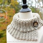 Free Crochet Pattern - Knot Knit Cowl by A Crocheted Simplicity