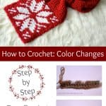 How to Crochet: Color Changes - a photo tutorial by A Crocheted Simplicity