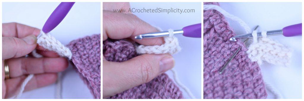 Crochet Video Tutorial: Learn How to Add a Stretchy Knit-Look Band or Cuff to Your Crochet Projects by A Crocheted Simplicity