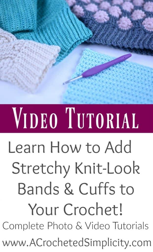 How to Add A Stretchy, Knit-Look Ribbed Band or Cuff to Your