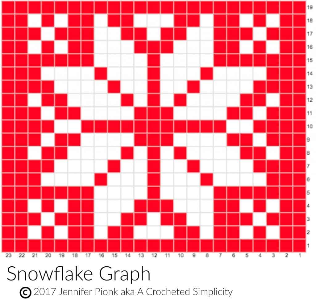 Free Crochet Pattern - Snowflake Keyhole Scarf by A Crocheted Simplicity