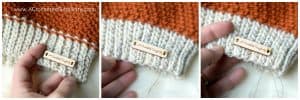 A Complete Photo Tutorial - How to Add Tags to Your Handmade Crochet Items by A Crocheted Simplicity