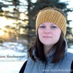 Free Crochet Pattern - Chic Textures Headwarmer by A Crocheted Simplicity