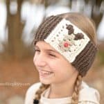 Free Crochet Pattern - Reindeer Headwarmer by A Crocheted Simplicity