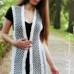 Crochet Pattern - Adalene Cabled Vest by A Crocheted Simplicity