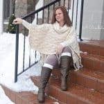Crochet Pattern - Urban Cabled Poncho by A Crocheted Simplicity